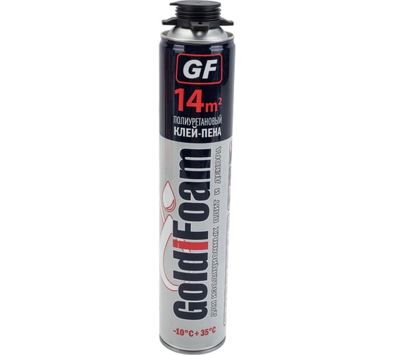 Изображение товара Строительно-монтажный клей-пена GoldiFoam GF 750 мл 10007