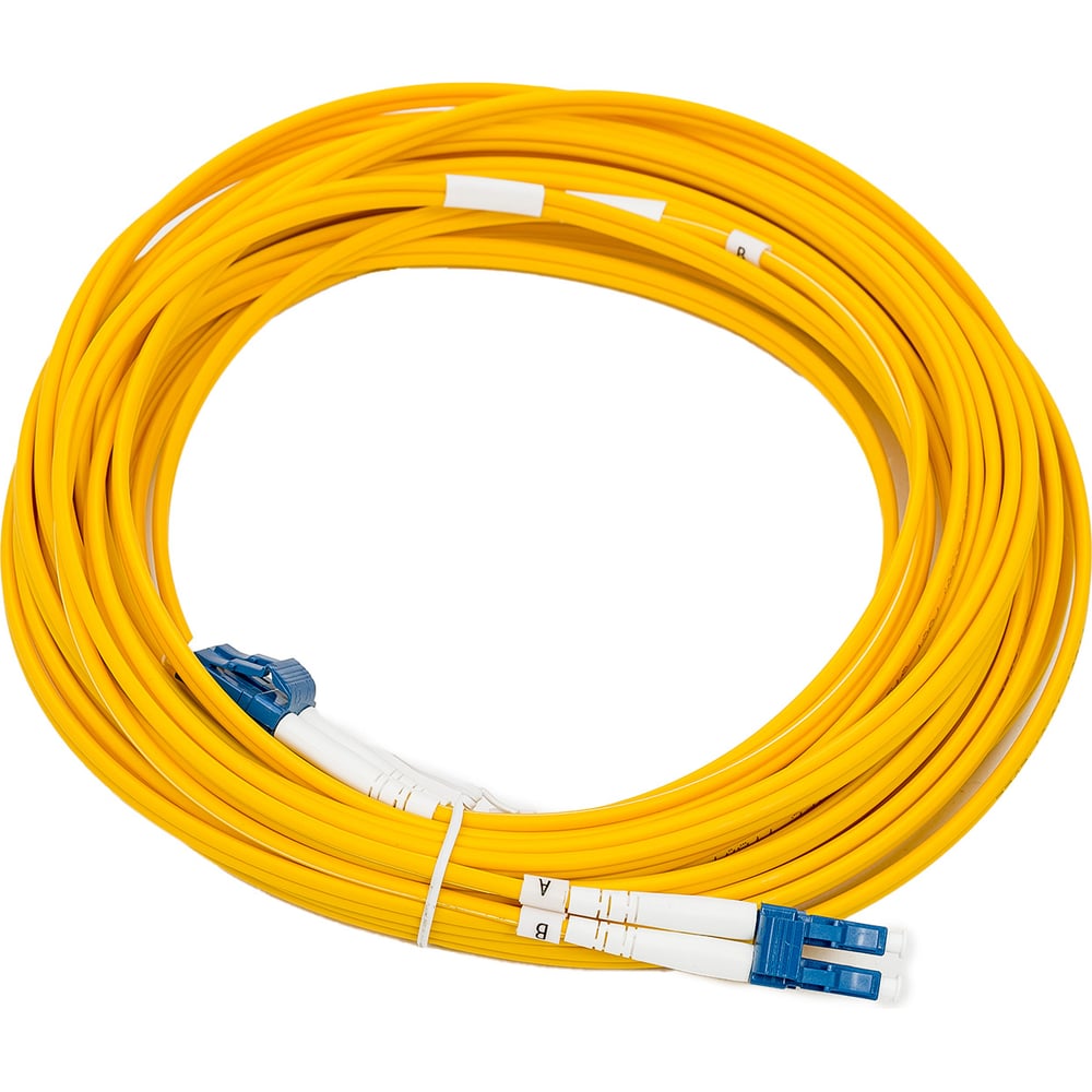 Изображение товара Оптический патч-корд LC-LC duplex OS2 10 м желтый DATAREX DR-220047