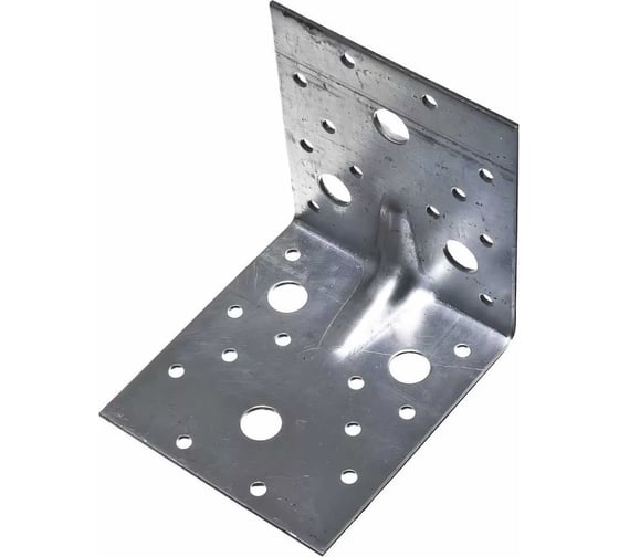 Изображение товара Перфорированный усиленный крепежный уголок СВК 90x90x65х2 мм SVK-PFL90906520u Н0000026089