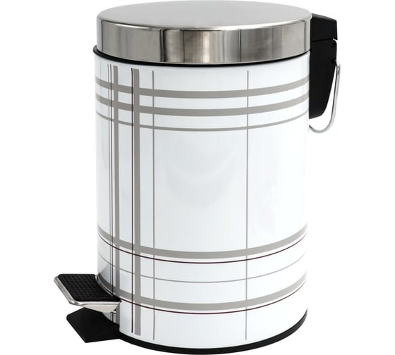 Изображение товара Ведро для мусора RIDDER Scotty 3 л, белый 2172600