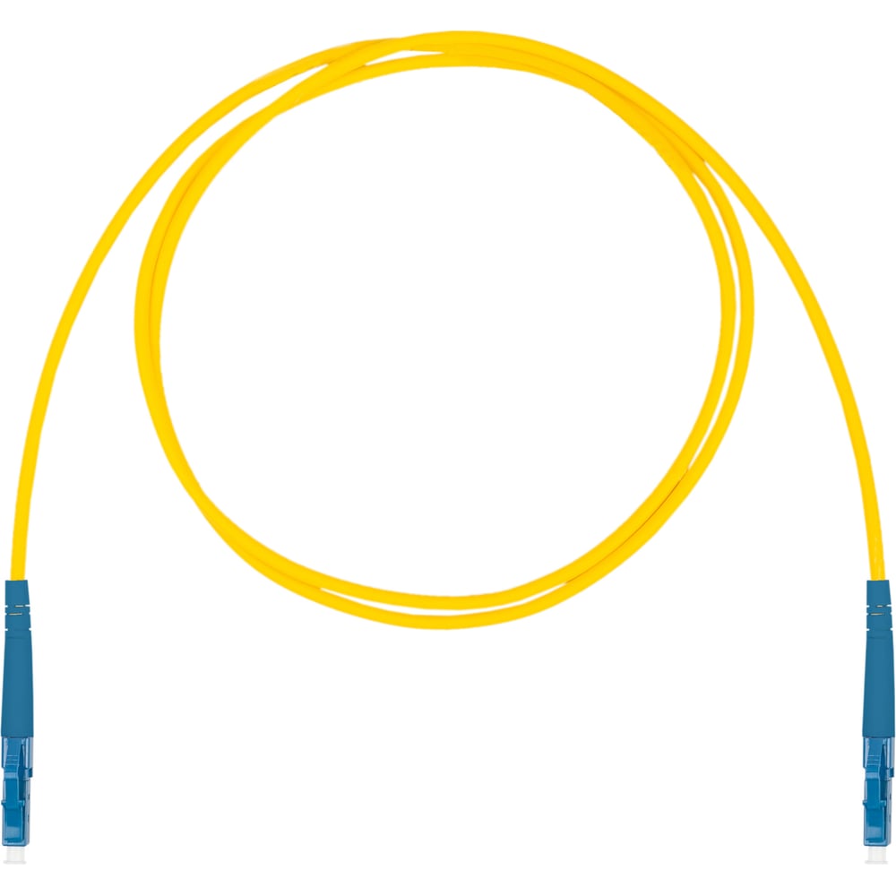 Оптический коммутационный шнур DATAREX патч-корд lc-lc simplex os2 нга-hf желтый 0,5 м DR-220000