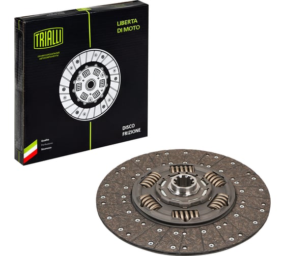 Изображение товара Диск сцепления ведомый MAN TGA (03-)/TGS I (08-)/TGX I (12-) / NEOPLAN Starliner (02-)/Tourliner (06-) TRIALLI FD 407