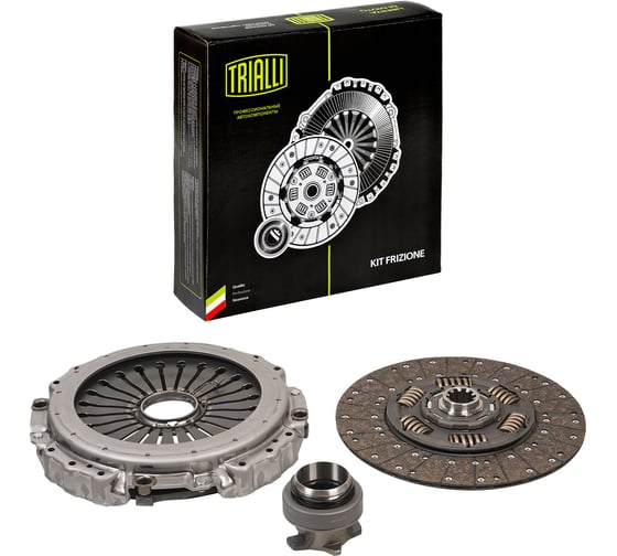 Изображение товара Комплект сцепления MAN TGA (03-)/TGX I (12-) ZF Ecosplit-3 c муфтой TRIALLI FR 824