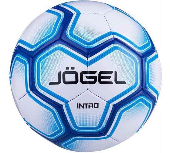 Изображение товара Футбольный мяч Jogel Intro №5, белый BC20 1/30 УТ-00017587