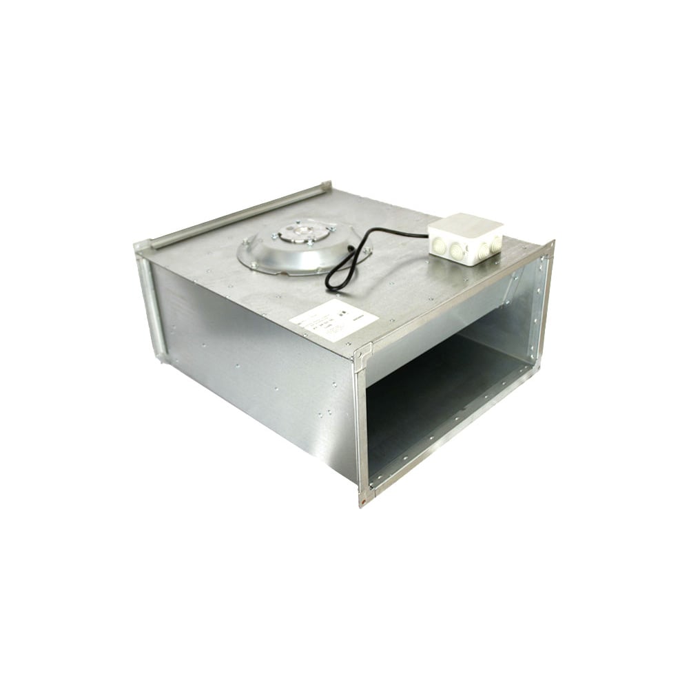 Изображение товара Канальный вентилятор Ventart ВРП-100-50-6D-VA с высокой производительностью и классом защиты IP44