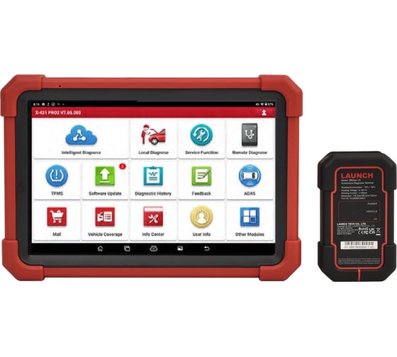 Изображение товара Диагностический мультимарочный сканер Launch X431 PRO3 v5.0 SE, без адаптеров OBD-I LNC-118