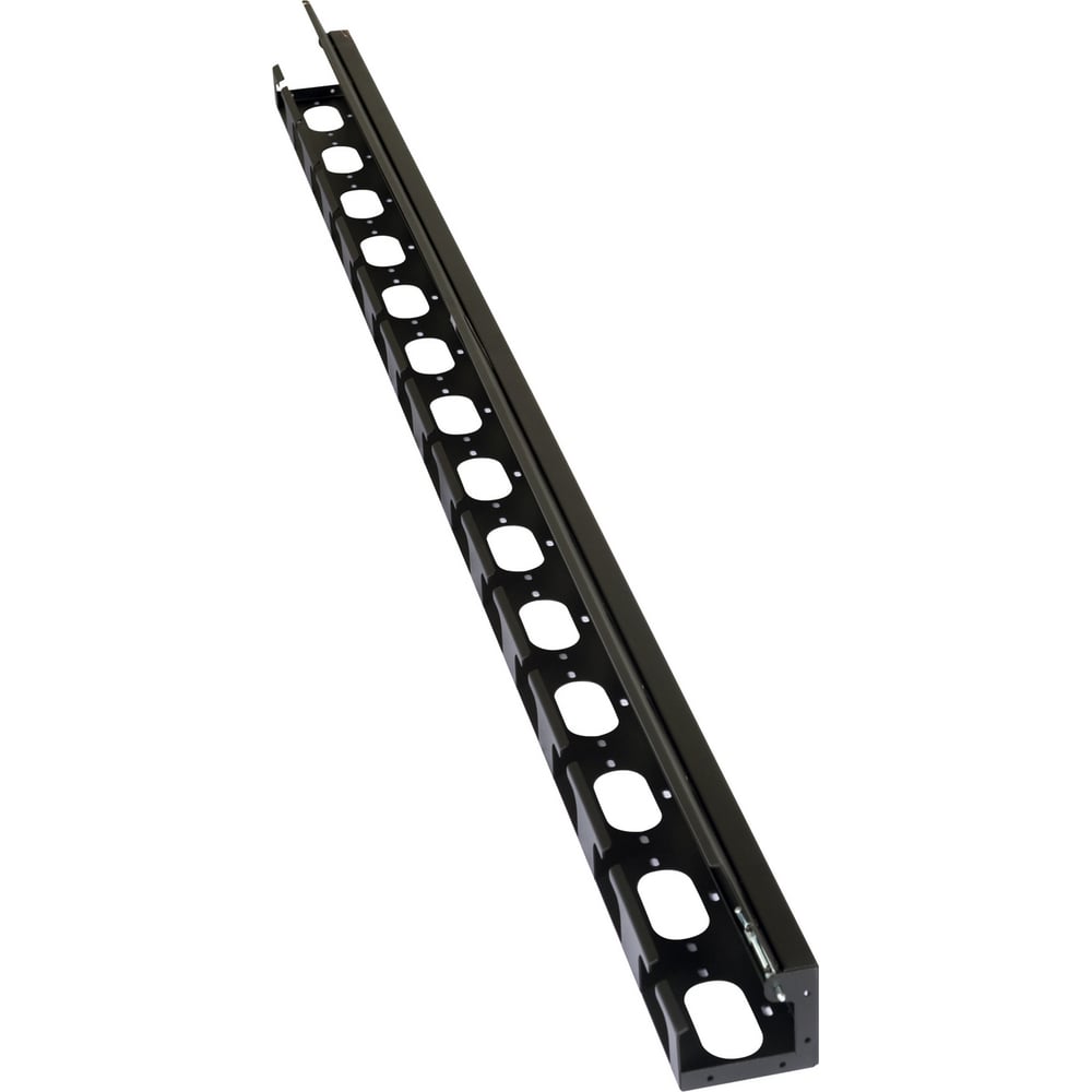 Изображение товара Вертикальный кабельный организатор DATAREX 32U для шкафов 800 мм черный 2 шт DR-442321
