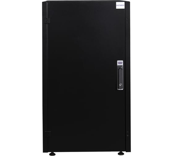 Изображение товара Напольный шкаф DATAREX 19 дюймов 22u 600x1000 передняя дверь металл, задняя стенка металл черный DR-710131
