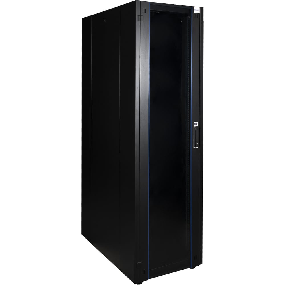 Изображение товара Напольный шкаф DATAREX 19 дюймов 32U 600x1000 с передней стеклянной дверью