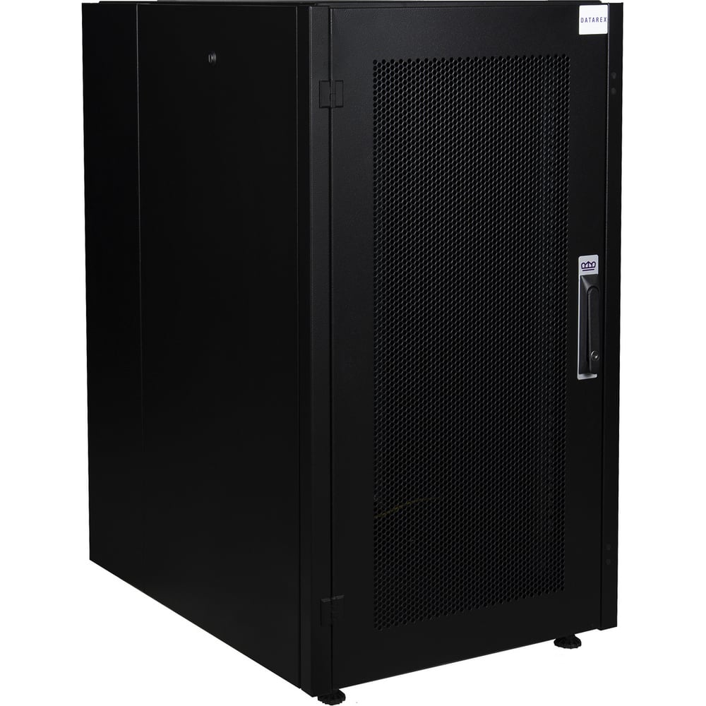 Изображение товара Напольный серверный шкаф DATAREX 22U 600x800 перфорированная дверца черный DR-721111