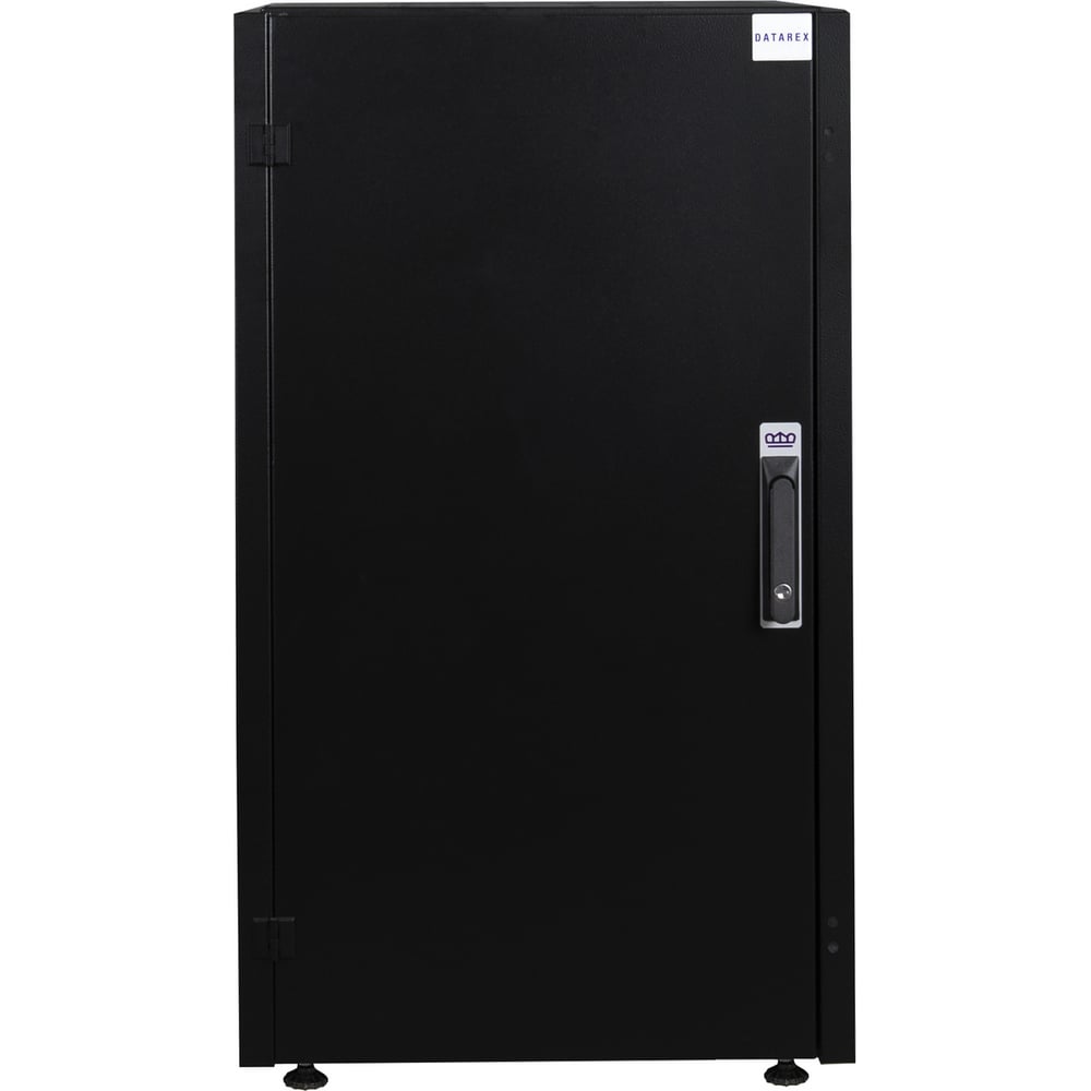 Напольный шкаф DATAREX 19 дюймов 26u 600x1000 передняя дверь металл, задняя стенка металл черный DR-710231