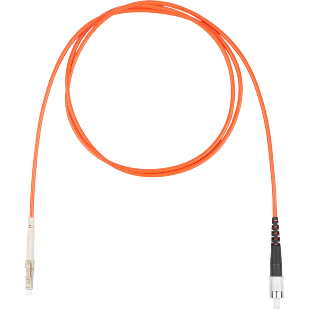 Оптический коммутационный шнур (патч-корд) DATAREX lc-fc simplex om2 нга-hf оранжевый 5,0 м DR-220215