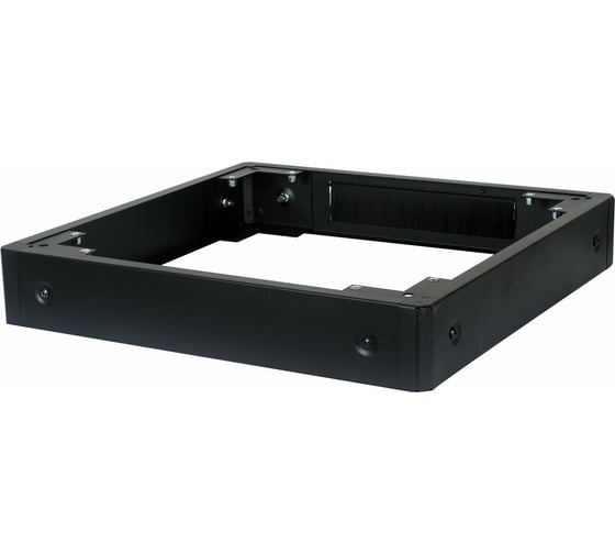 Изображение товара Цоколь для напольных шкафов DATAREX 600x600 с щеточным вводом чер DR-466331