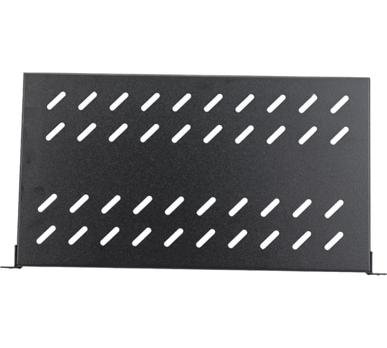 Изображение товара Консольная полка DATAREX 19 дюймов 1u глубина 250 мм нагрузка до 25 кг чер DR-411111