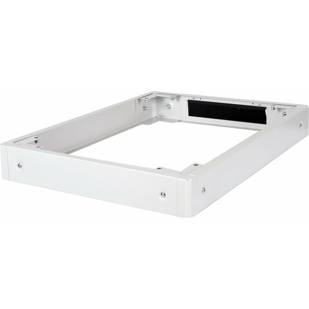 Цоколь для напольных шкафов DATAREX 600x800 с щеточным вводом сер DR-466340