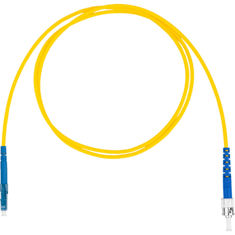 Оптический коммутационный шнур (патч-корд) DATAREX lc-st simplex os2 нга-hf желтый 3,0 м DR-220304
