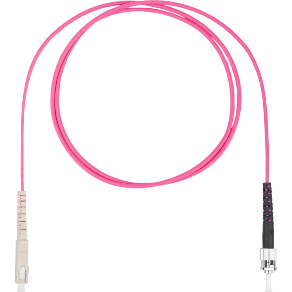 Оптический коммутационный шнур (патч-корд) DATAREX sc-st simplex om4 нга-hf маджента 1,5 м DR-221332