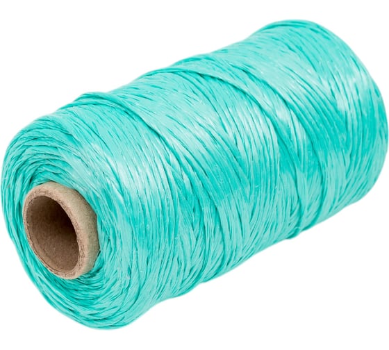 Изображение товара Многоцелевой полипропиленовый шпагат ЗУБР зеленый, 1200текс, 110м 50033-110