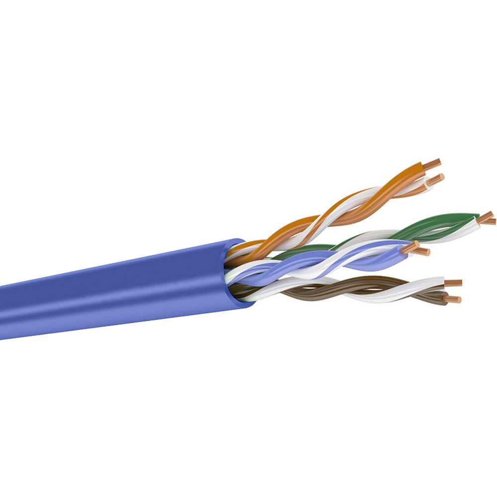 Изображение товара Кабель DATAREX категории 5е, 4 пары, U/UTP, 305 м, синий