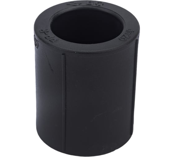 Изображение товара Муфта Blue Ocean полипропиленовая 20 UV-pro с защитой от ультрафиолета черная PPRF/C-UV(Bk)-20