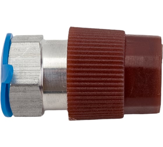 Изображение товара Переходник для подключения баллона с фреоном R134A к станции через HP, с ниппелем Car-tool CT-M1032