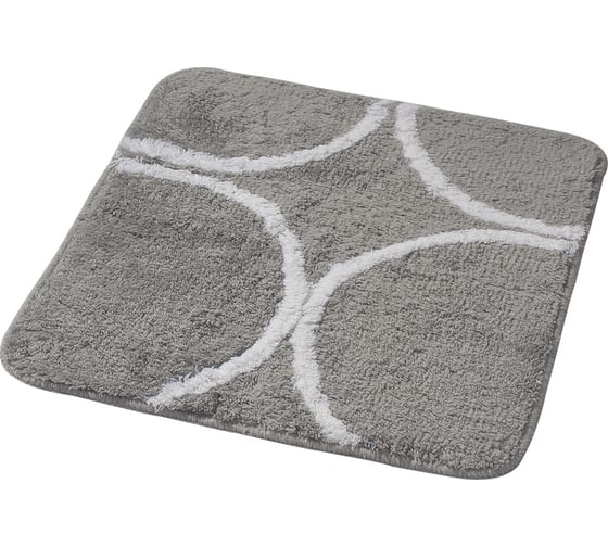 Изображение товара Коврик для ванной комнаты RIDDER Circle серый 55x50 736807