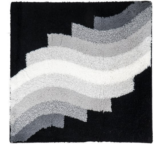 Изображение товара Коврик для ванной комнаты RIDDER Streak чёрный 55x50 7107810