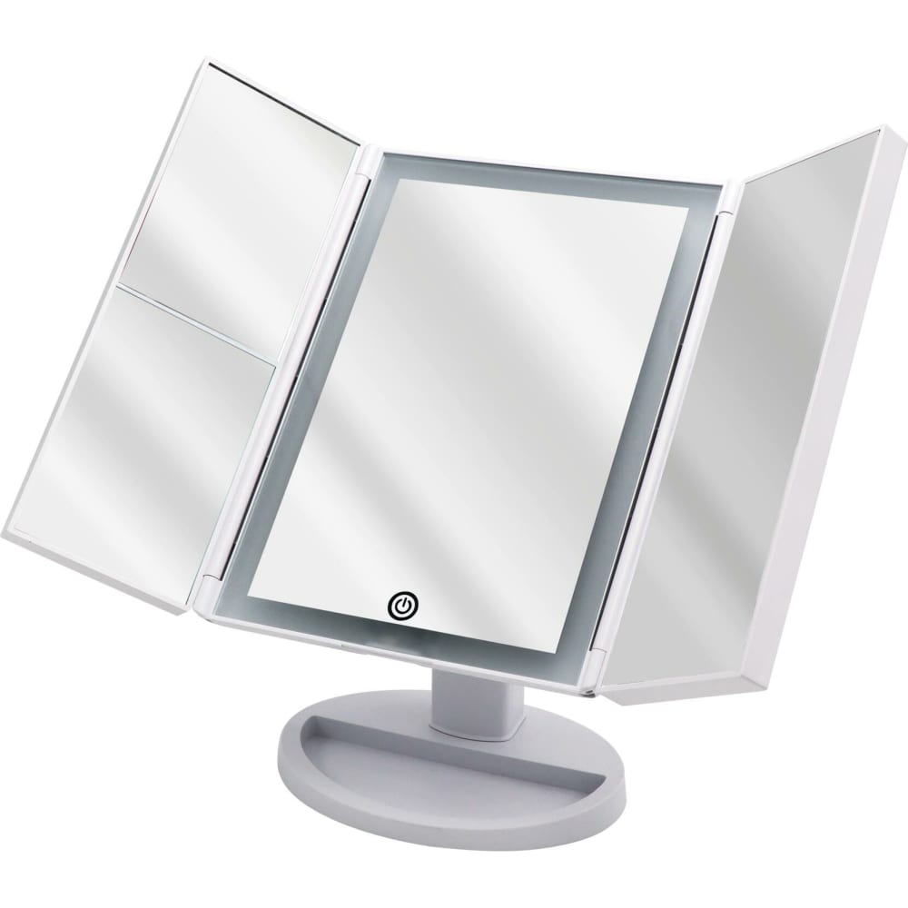 Косметическое настольное зеркало RIDDER зеркало luazon kz 09 подсветка настольное 30 × 16 × 16 см увеличение х 10 usb белое