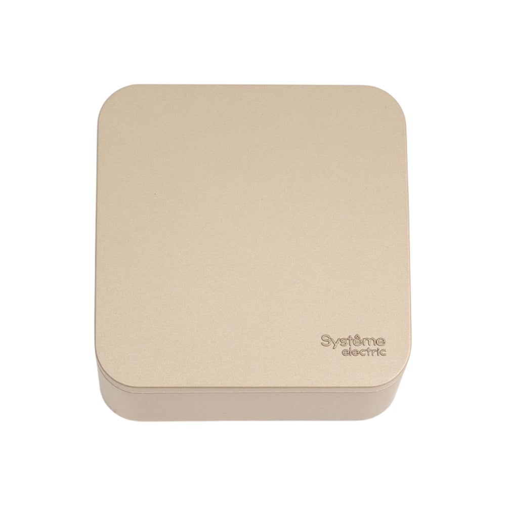 Изображение товара 1-клавишный выключатель Systeme Electric Blanca накладной 10А титан