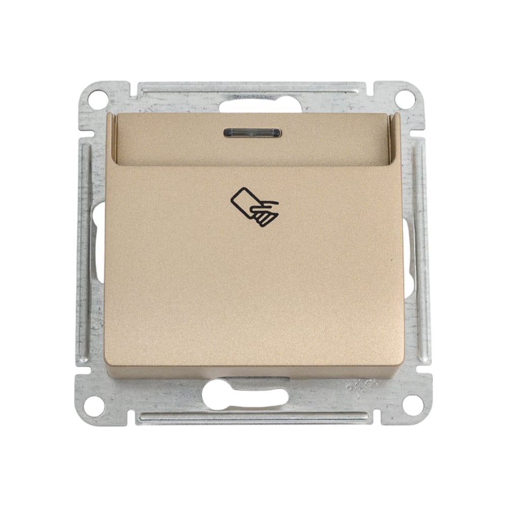 Изображение товара Карточный выключатель Systeme Electric сх.6, механический, титан