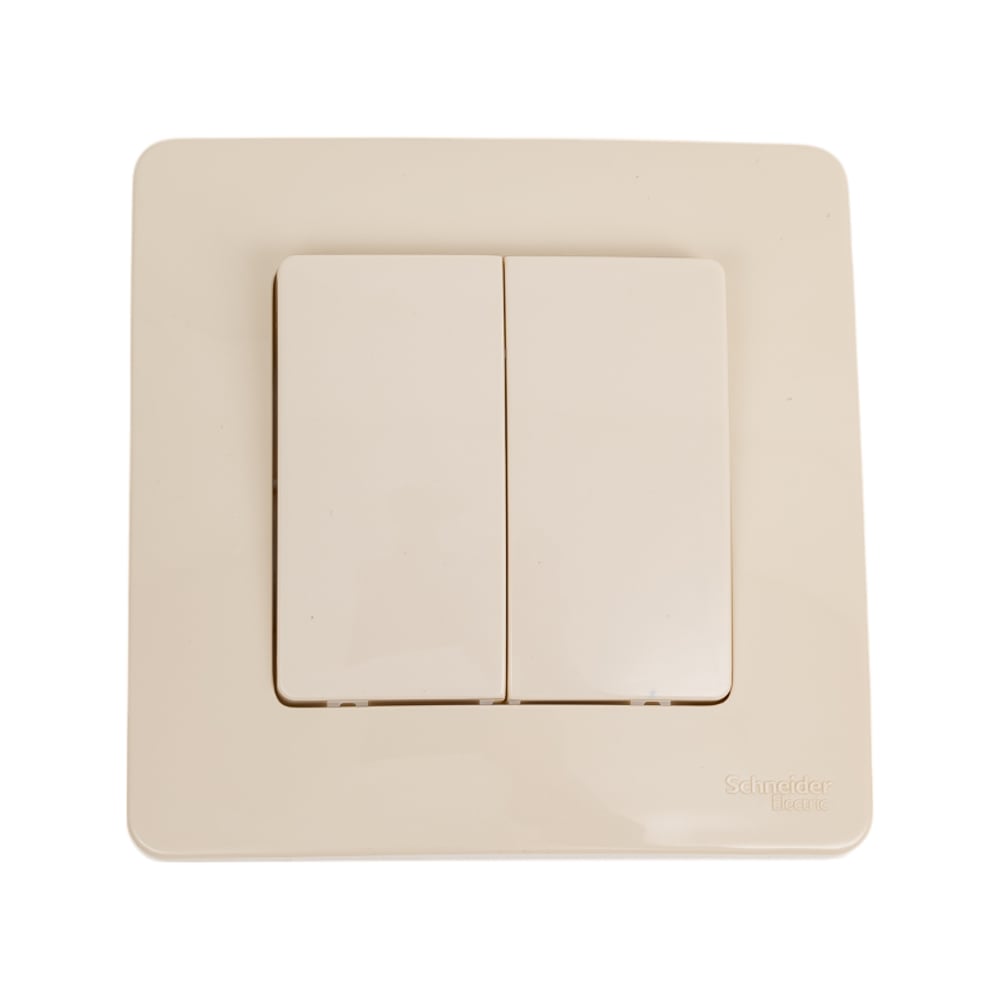 Изображение товара 2-клавишный скрытый проходной переключатель Systeme Electric Blanca BLNVS106607