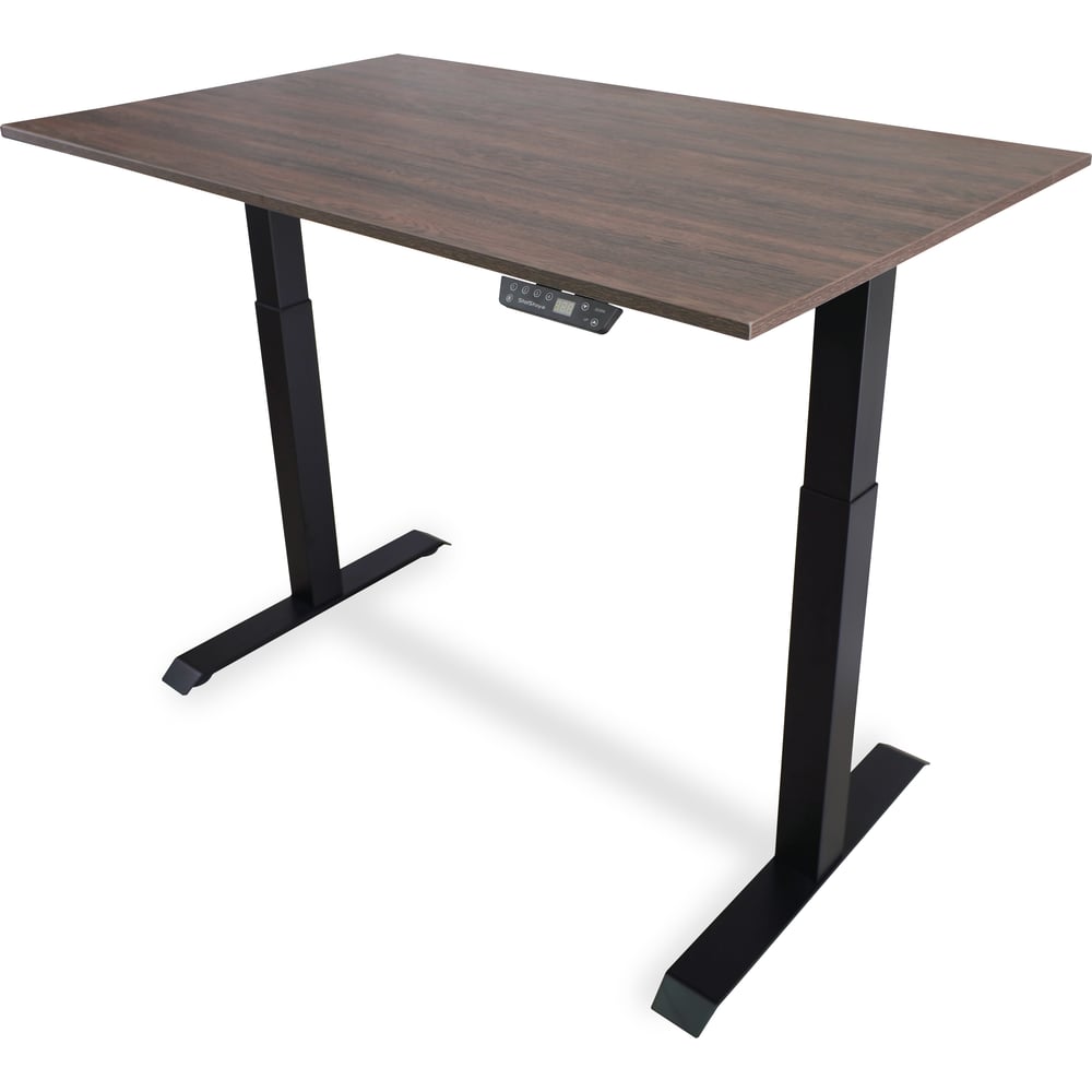 Изображение товара Стол с регулируемой высотой StolStoya МОТОР UP рама черная ЛДСП Дуб Милано 125x75