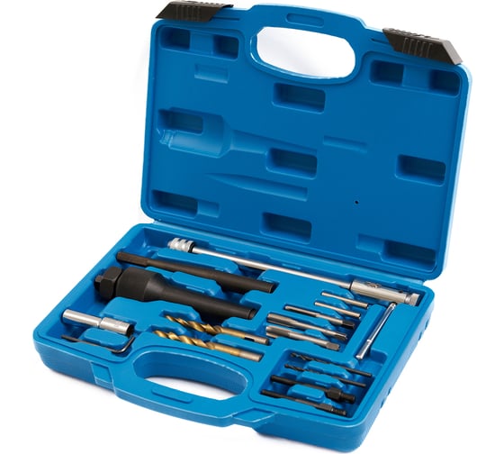 Изображение товара Набор приспособлений для извлечения сломанных свечей зажигания Rossvik ST139