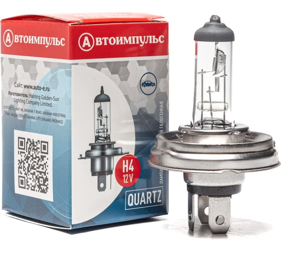 Изображение товара Галогенная автолампа Autoimpuls 45ц H4 12-60/55 09.1843