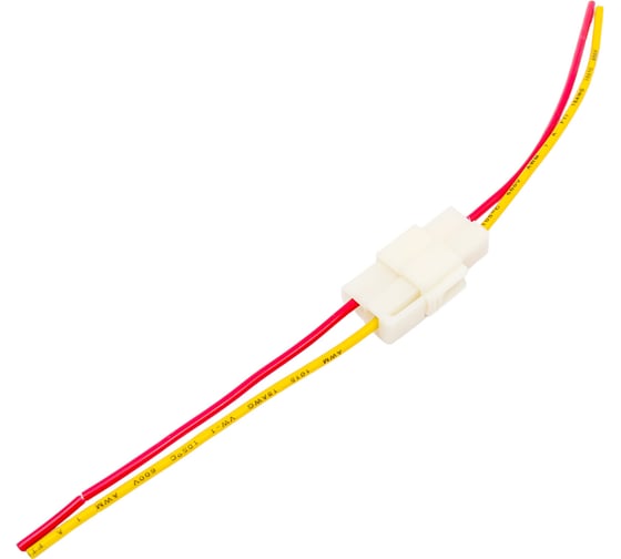 Изображение товара Соединительная 2х контактная колодка Nord-Yada 6,3 мм с проводами 904352