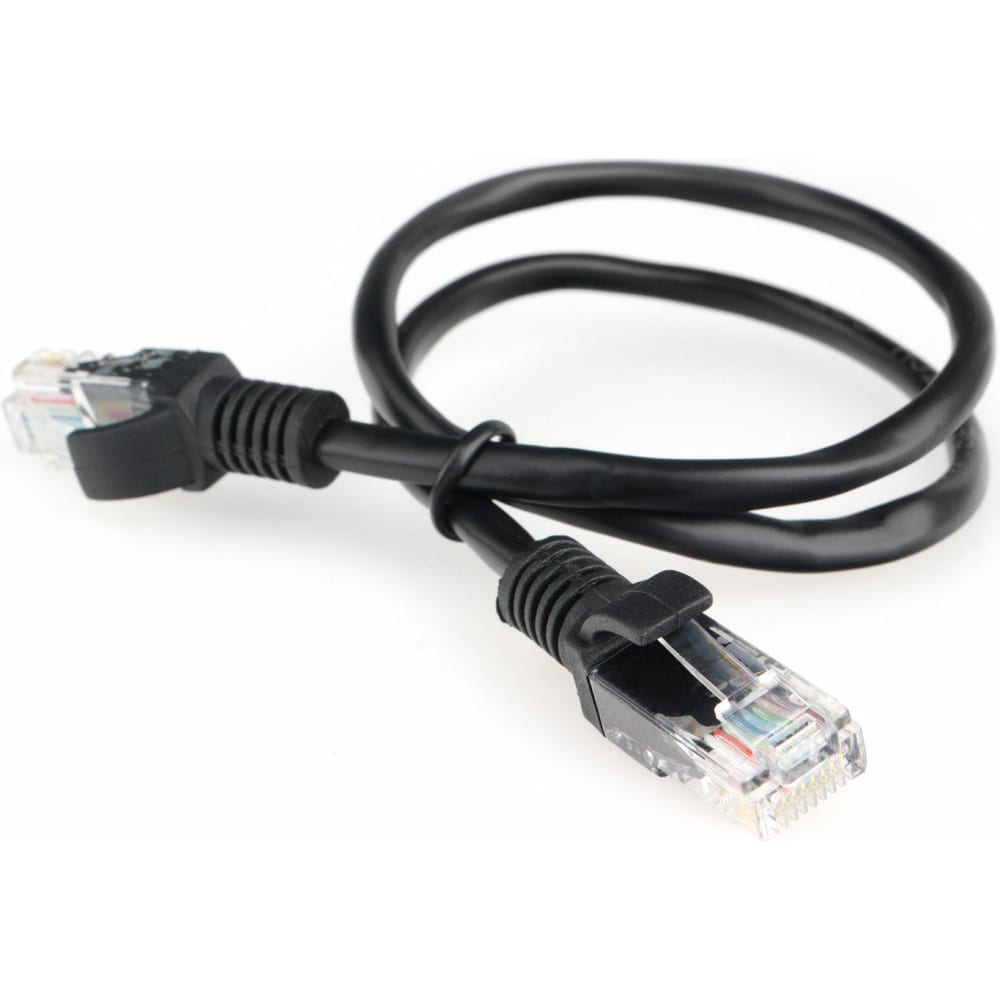 Литой многожильный патч-корд Гарнизон патч корд gcr utp cat 6 10 гбит с компьютерный кабель для интернета 1м