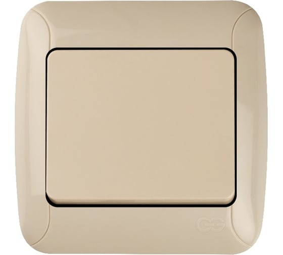 Изображение товара 1-клавишный выключатель UNSAN Fantasy крем G16231200-161101