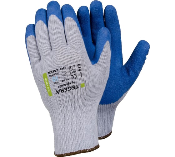 Изображение товара Влагостойкие обливные перчатки для общепроизводственных задач TEGERA 614, размер 10 614-10
