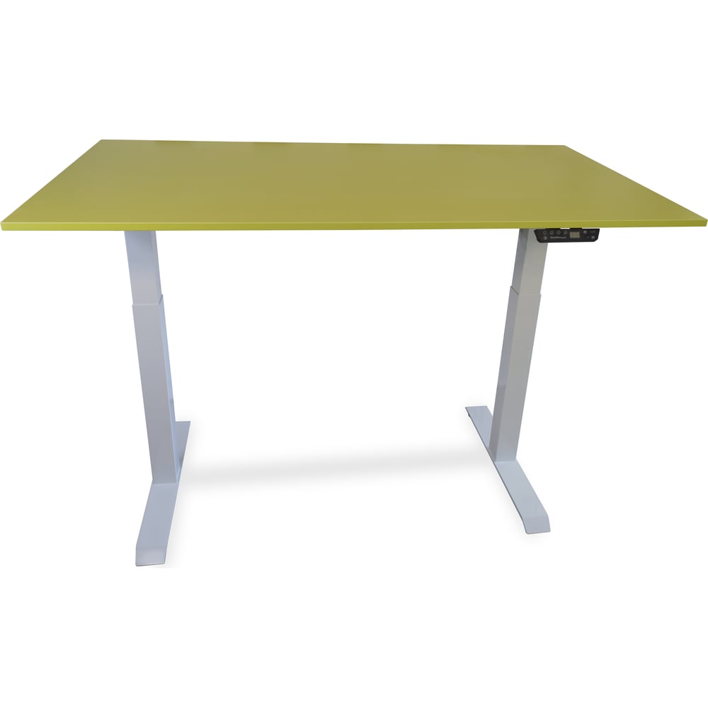 Изображение товара Стол с регулируемой высотой StolStoya МОТОР UP рама белая ЛДСП 160x80