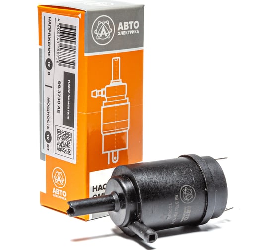 Изображение товара Насос бачка омывателя АВТОЭЛЕКТРИКА ВАЗ-2101-21099, ГАЗ-3110, 3307, 330812В 12.725