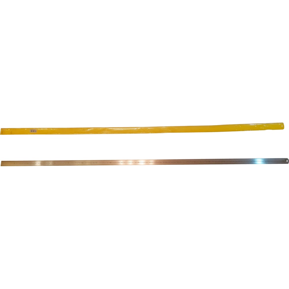 Изображение товара Металлическая линейка Буревестник 2000 мм двусторонняя профессиональная