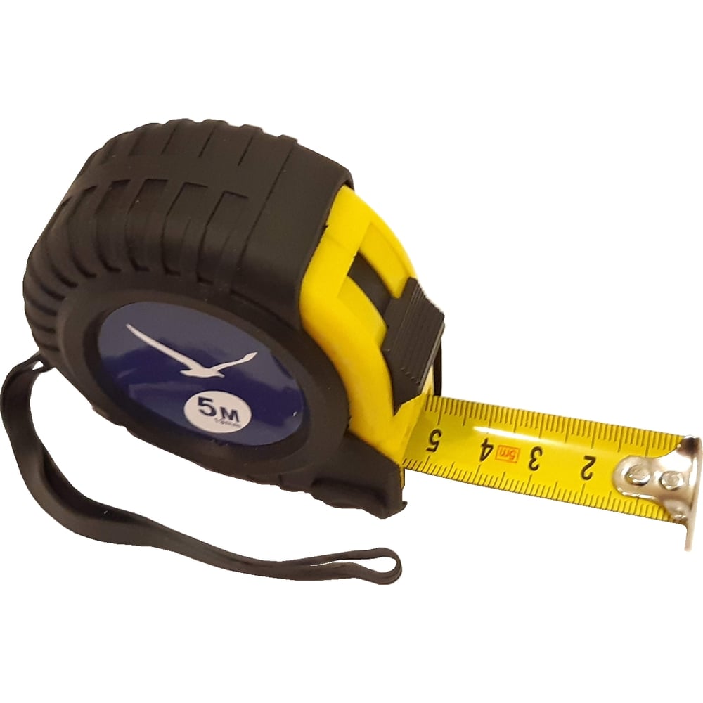 Изображение товара Рулетка Буревестник 5 м 19 мм профессиональная для измерений
