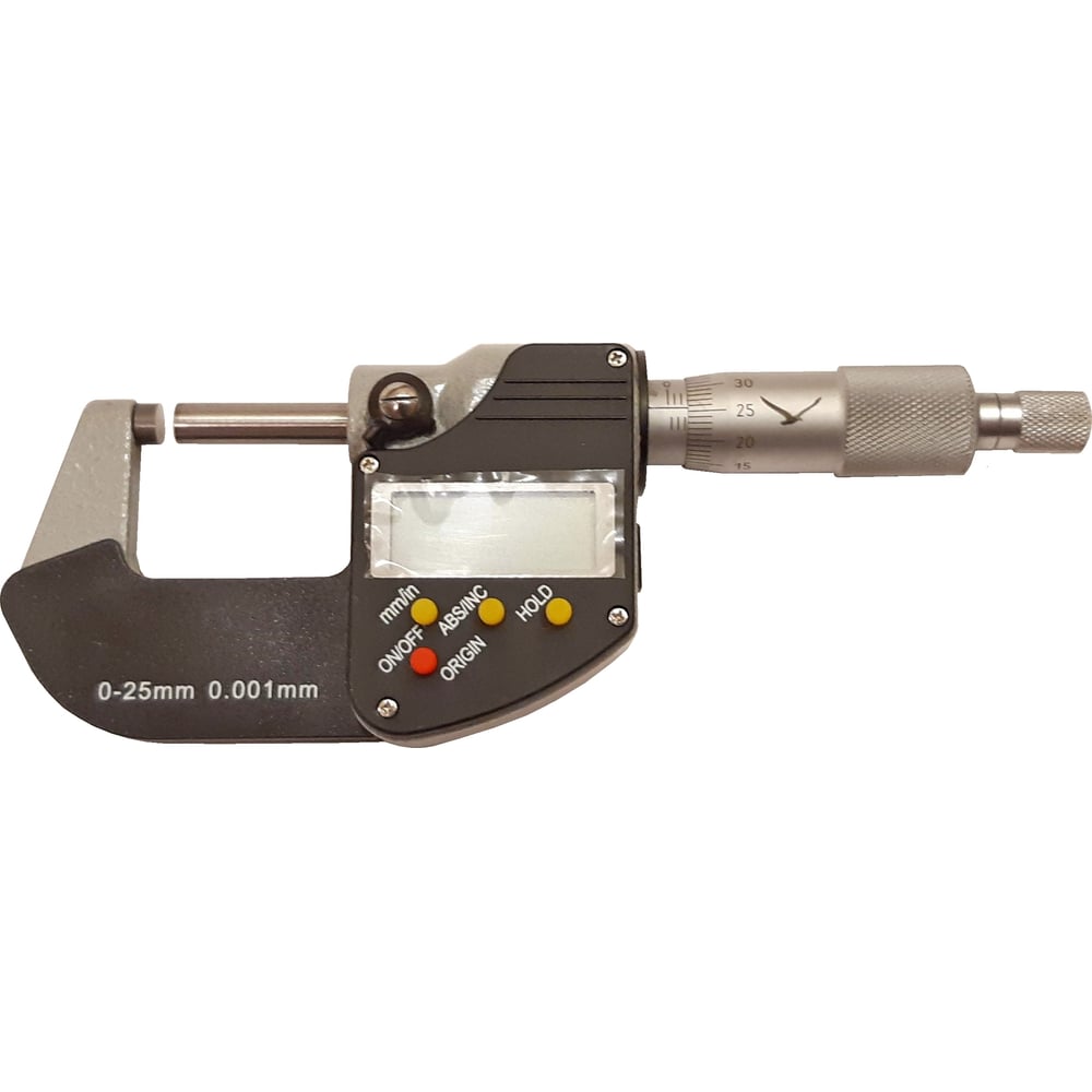 Изображение товара Цифровой микрометр Буревестник МКЦ 0-25 профессиональный точный измеритель