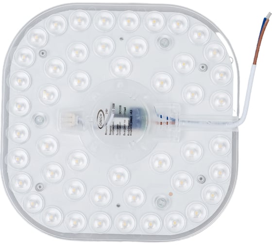 Изображение товара Светодиодный модуль IONICH для декоративных светильников 24 Вт 1920 Лм 230 В 4000 К 150х150 мм IP20 2078