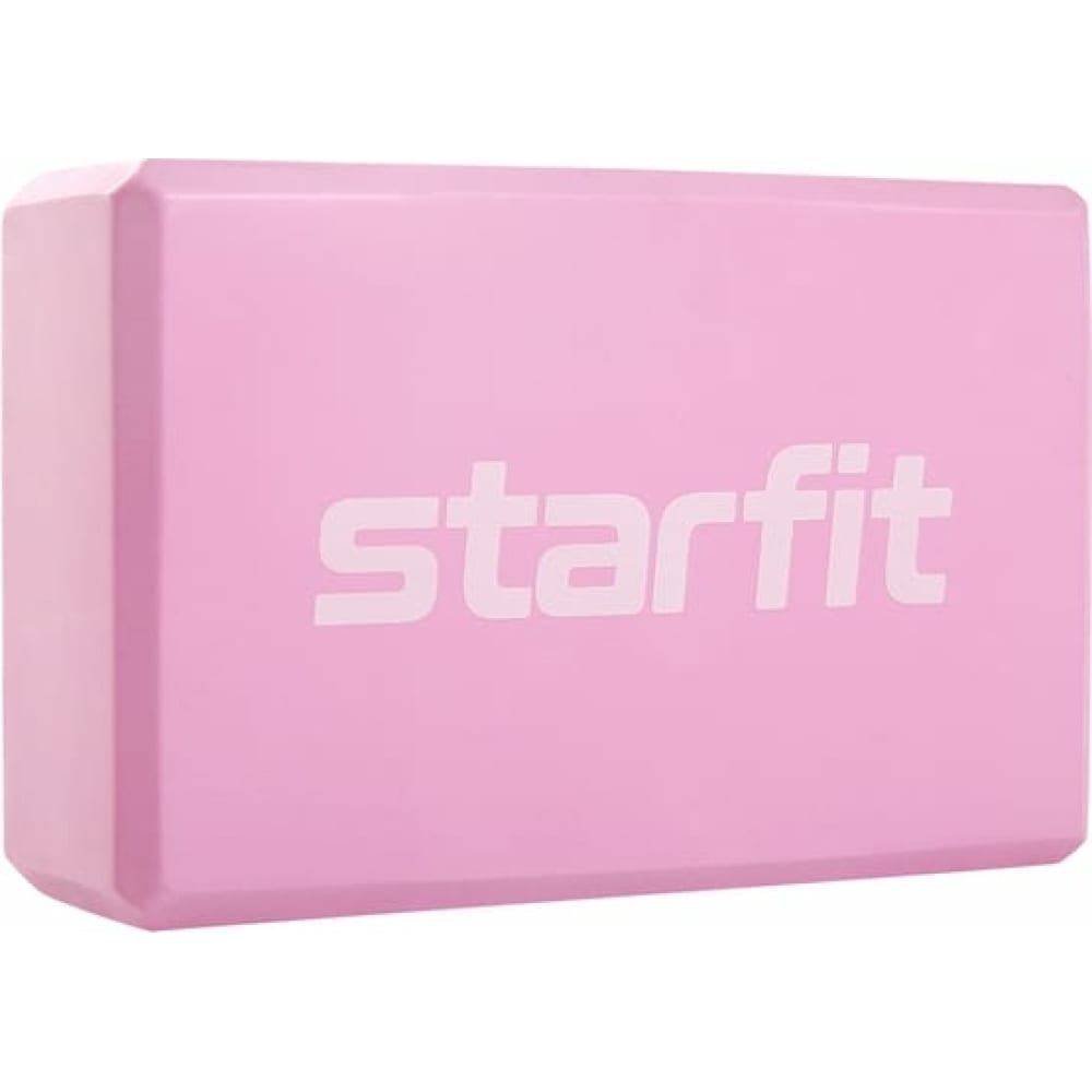 Блок для йоги Starfit блок для йоги atemi ayb01p 225х145х75 розовый
