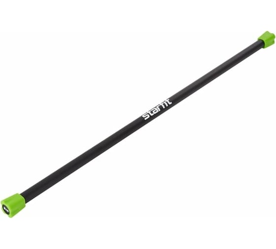 Изображение товара Неопреновый бодибар Starfit BB-301 3 кг, черный/зеленый УТ-00019808