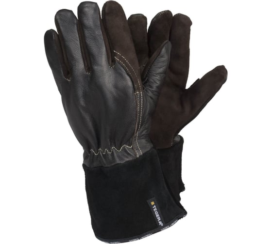 Изображение товара Краги сварщика TEGERA 132A, из натуральной кожи на полной подкладке, размер 9 132A-9