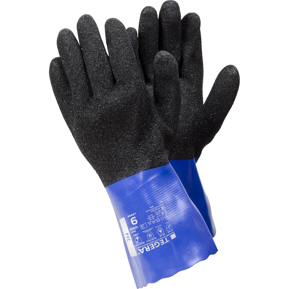 Противохимические маслобензостойкие перчатки TEGERA 12930