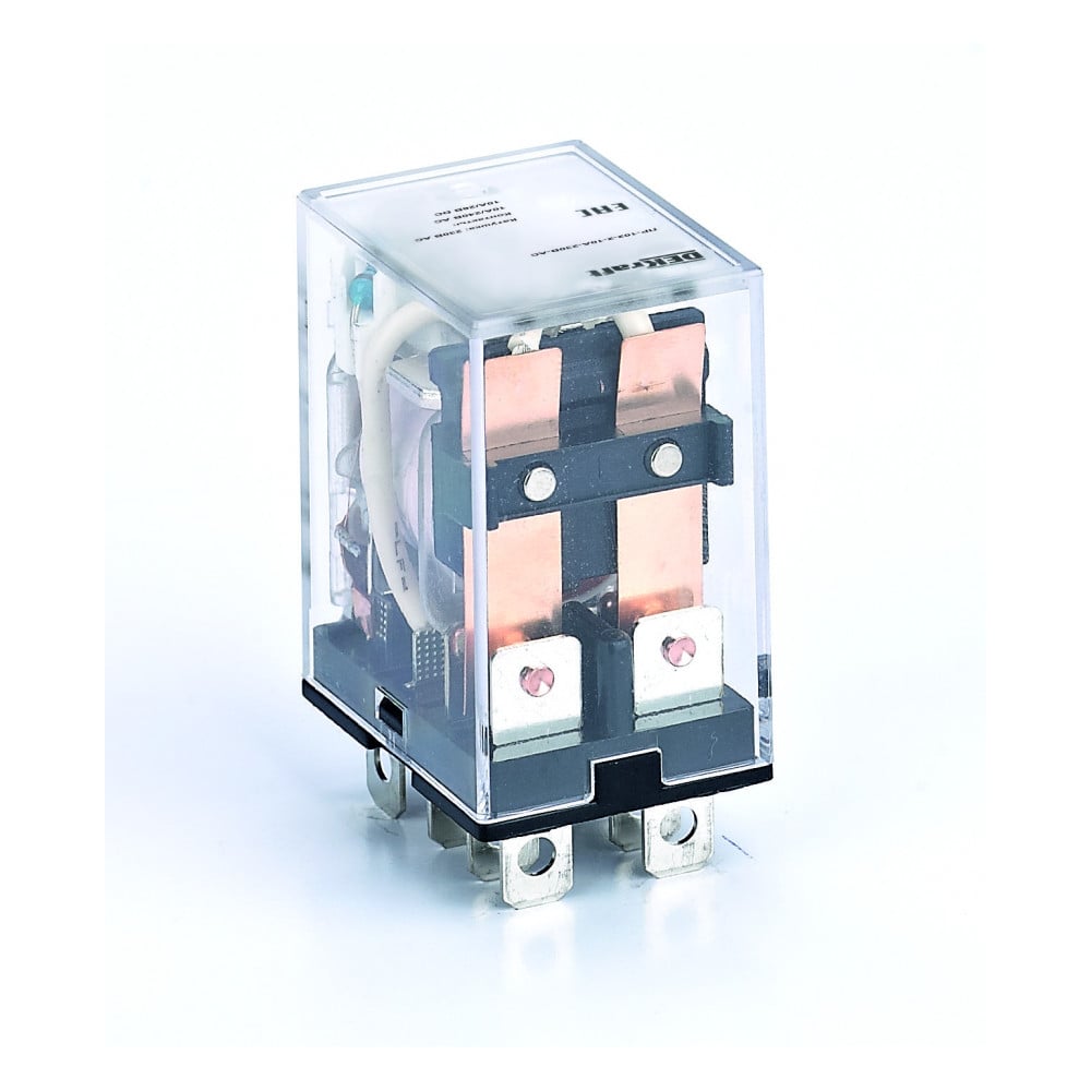 Изображение товара Промежуточное реле DEKraft 2-контактное с LED индикатором 24 В DC пр-102