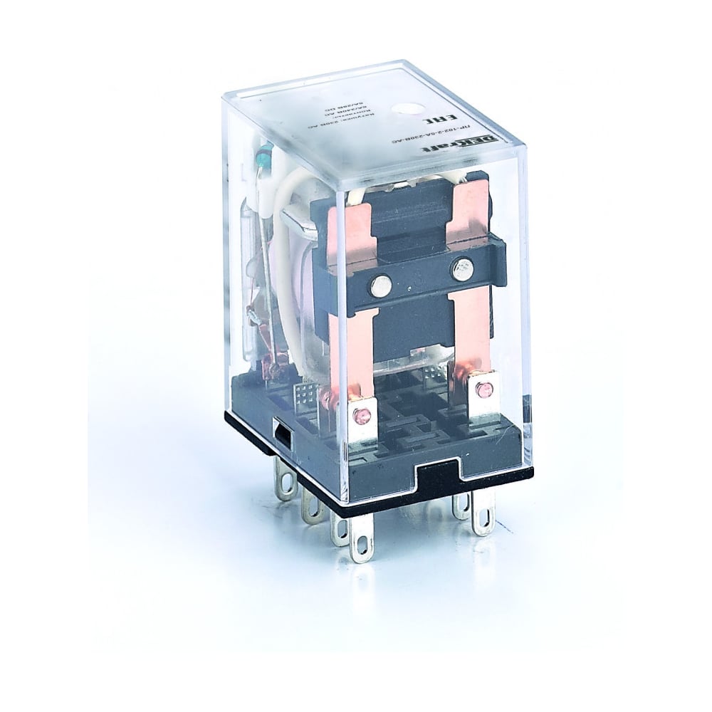 Изображение товара Промежуточное реле DEKraft ПР-102 с LED индикатором, 5А, 230В AC